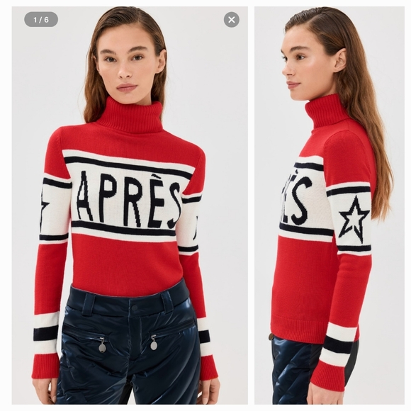Perfect Moment Apres Ski Sweater Perfect Moment Schild Ski Sweater Turtleneck - Picture 1 of 16